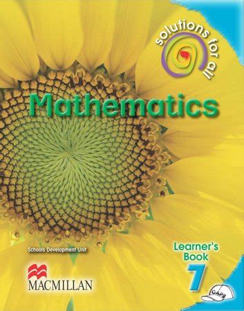 Solutions For All Mathematics Grade 7 Learner S Book Bookbound