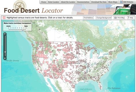 Food Desert Locator Tool Released - National Sustainable Agriculture ...