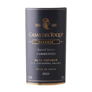 Casas Del Toqui Barrel Series Reserva Carmenere Do Cachapoal Valley