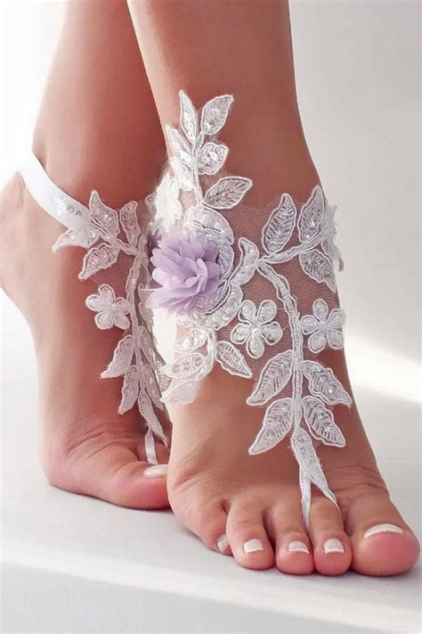 40 Beach Wedding Shoes And Barefoot Sandals Page 2 Hi Miss Puff