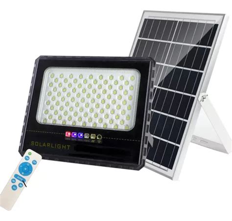 Reflector Led Solar 100w Ultrabrillante Larga Duración Cuotas sin