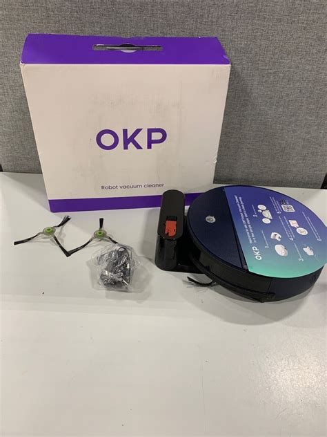 Okp Life K2 Robot Vacuum Cleaner 1800 Mah Blue Ebay