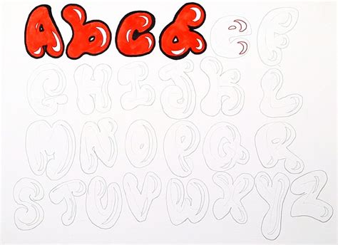 How To Draw Graffiti Letters A Z