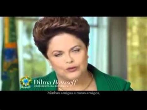 Pronunciamento Da Presidente Dilma Rousseff PT Antes Da Copa YouTube