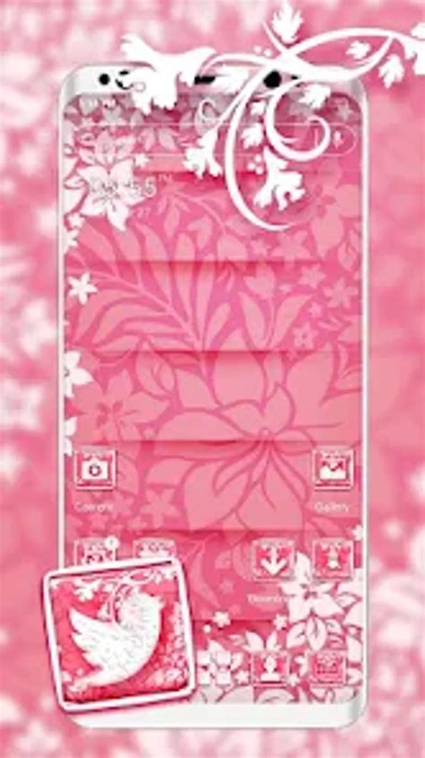 Soft Pink Launcher Themes For Android Download