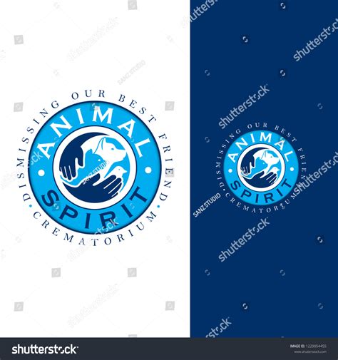 Funeral Crematorium Animal Logo Dismissing Our Stock Vector (Royalty Free) 1229954455 | Shutterstock