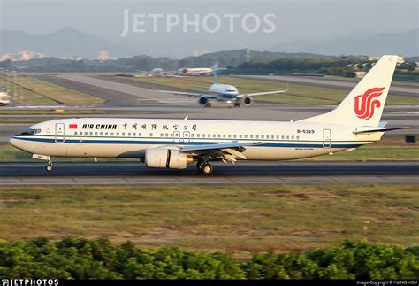 B 5329 Boeing 737 86N Air China YIJING HOU JetPhotos