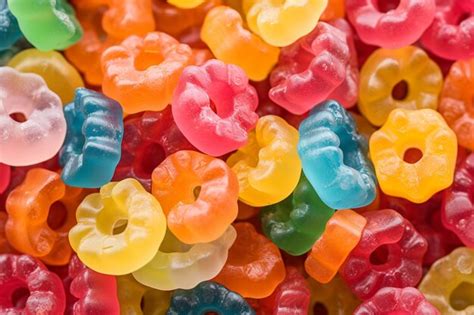 Premium Photo | Gummy candy looking