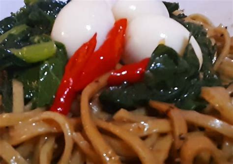 Resep Mie Singkong Tumis Daun Ginseng Oleh Ester Jusuf Cookpad