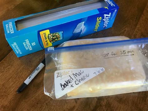 Freezer Cooking Made Easy With Ziploc® Brand Freezer Bags – Save At ...