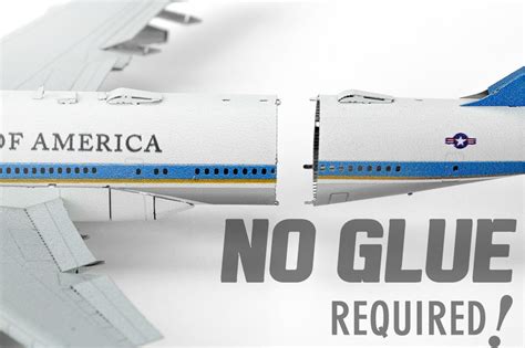 Air Force One Metal Earth Presidential Plane Innovatoys