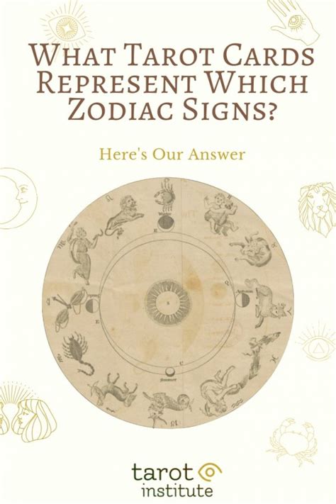 What Tarot Cards Represent Which Zodiac Signs Explained