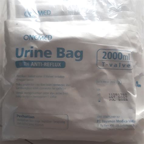 Jual Urine Bag Kantong Urin Onemed Urine Bag Onemed T Velve Tempat Urin