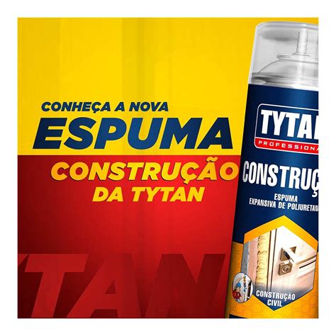 Espuma Expansiva Para Construção 500ml 340g 3 Unidades Fast Vidros