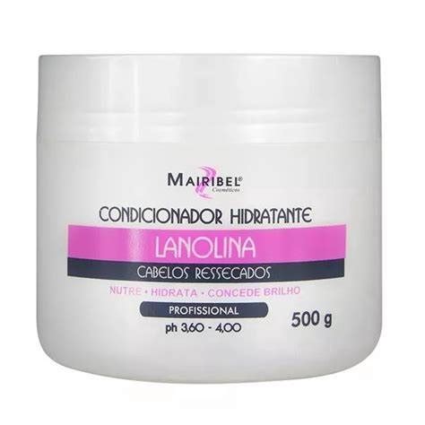 Lanolina Para O Cabelo - Condicionador Hidratante Lanolina 500g - Deposito do Cabeleireiro