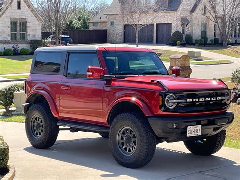 Hot Pepper Red Bronco Club Page Bronco G Ford Bronco