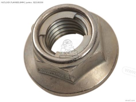 922100330 Nut Lock Flanged 8mm Kawasaki Buy The 92210 0330 At CMSNL