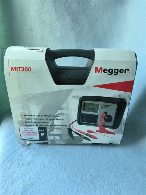 Insulation And Continuity Testers Megger Mit320 En China Digital