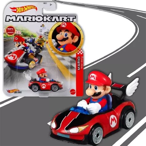 Carrinho Mario Kart Hot Wheels Original Mattel Gbg Parcelamento Sem Juros
