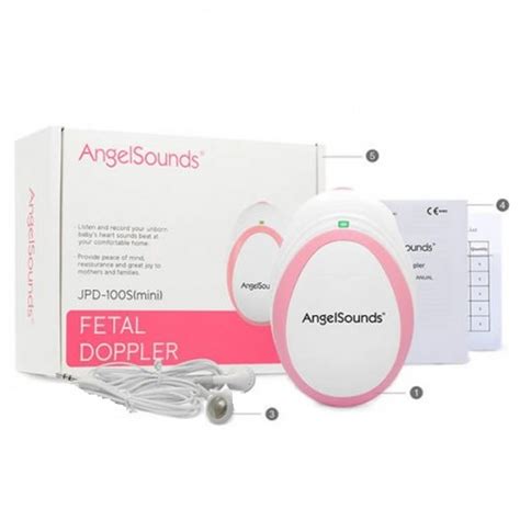 Nosečnost AngelSounds Mini FETAL DOPPLER z aplikacijo