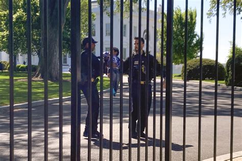 Time out: Baby breaches White House fence – United States KNews.MEDIA