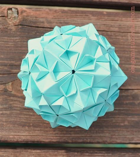 Cherry Blossom Ball Kusudama By Tomoko Fuse Origami Tutorials