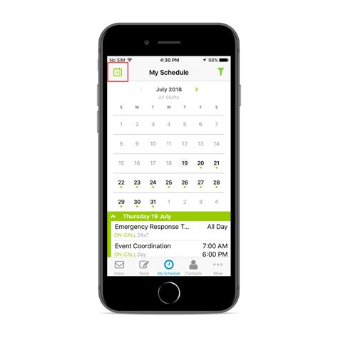 Viewing on-call schedules in xMatters Mobile Apps – xMatters