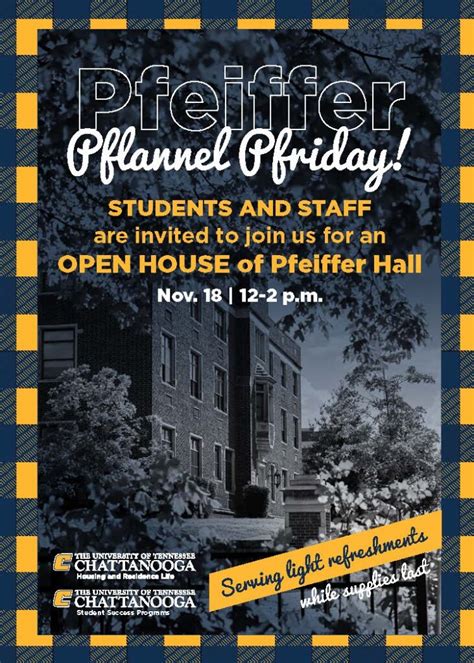 Pfeiffer Pflannel Pfriday - Campus Updates