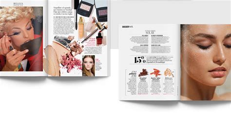 Beauty Layouts For Vogue Magazine Behance