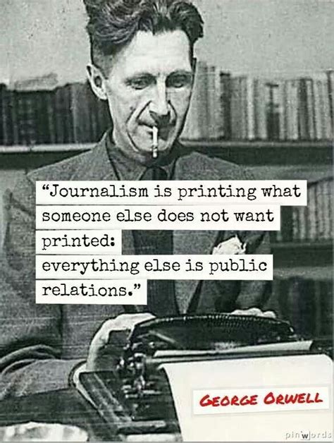 George Orwell - Journalism | Orwell, George orwell, Words