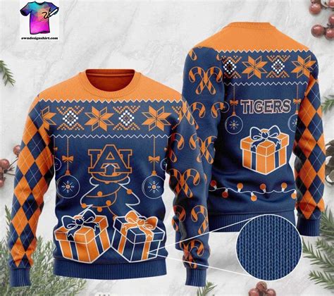 The Best Selling Auburn Tigers Football Ugly Christmas Sweater