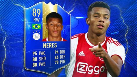 Fifa 19 Tots Neres Review 89 Tots David Neres Player Review Fifa 19