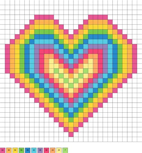 Rainbow Perler Beads 20 Free Patterns Diy Candy