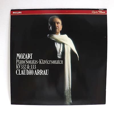 Mozart Piano Sonatas Kv Claudio Arrau Philips Vinyl Lp