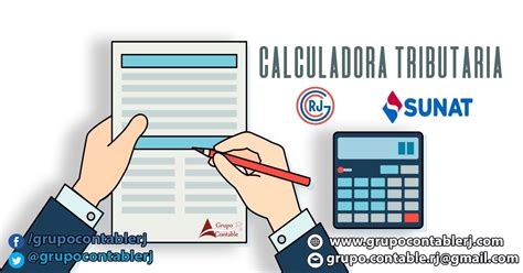 Calculadora Tributaria Sunat Grupo Contable Rj