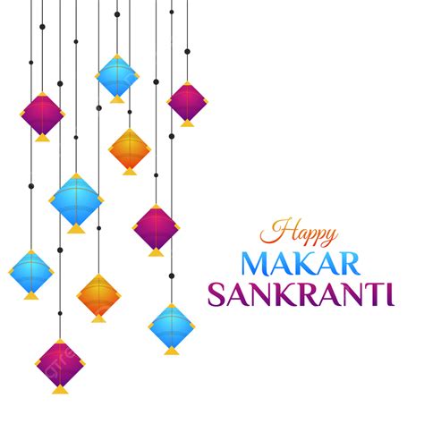 Kites Decorations And Happy Makar Sankranti Greetings Makar Sankranti