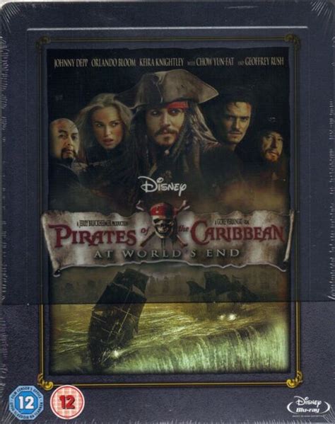 NEW Pirates Of The Caribbean At World S End SteelBook Blu Ray UK Zavvi