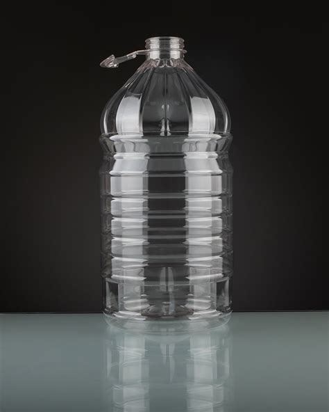 Plastic 5 Lt Bottle With Built In Handle Oba Plastik