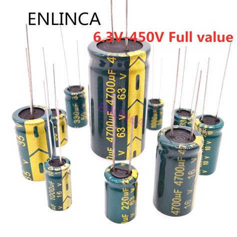 Capacitor Eletrol Tico De Alta Frequ Ncia V V V V V V V