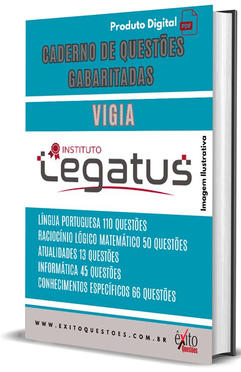 Caderno De QuestÕes Gabaritadas Vigia Legatus Êxito QuestÕes