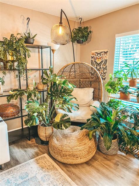 Boho meets indoor plants