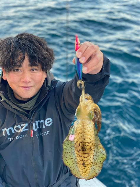 12月10日の釣果です。アオリイカエサ釣りandティップランに行って来ました。 徳島県南の釣り船・第八源洋丸のblog