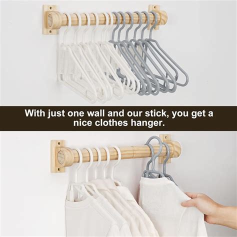 Decanjoins 12pcs Travel Hangers Portable Folding Clothes Hangers Coat