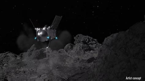 Video Of Osiris Rex Collecting Bennu Sample Britannica