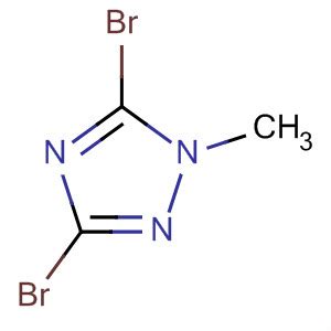 3 5 Dibromo 1 methyl 1H 1 2 4 triazole 上海源叶生物科技有限公司