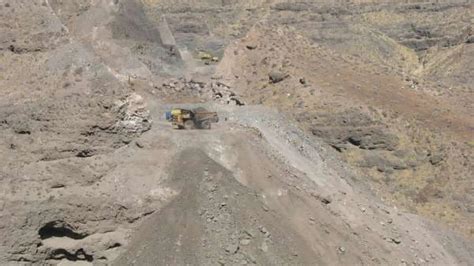 El tramo en obra de la carretera de La Aldea Gran Canaria se prevé