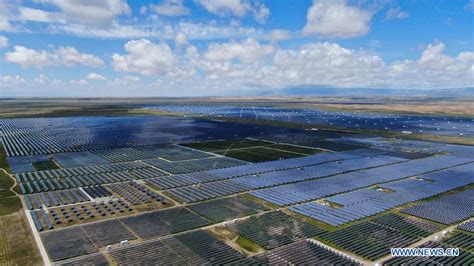 Photovoltaic Power Station In Qinghai Helps Increase Income Of