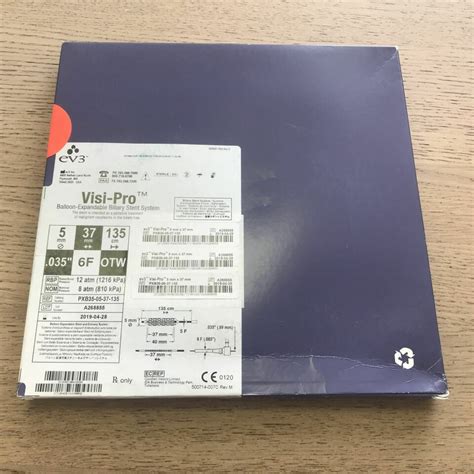 New Ev3 Pxb35 05 37 135 Visi Pro Balloon Expandable Biliary Stent