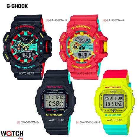 Casio G Shock รุ่นสี Breezy Rasta นาฬิกาข้อมือผู้ชาย สายเรซิ่น รุ่น Dw