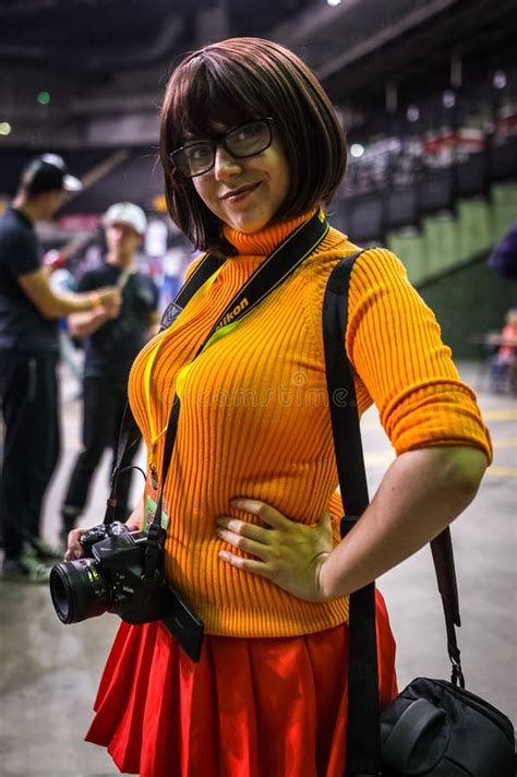 `velma` From Scooby Doo` Cosplay Editorial Photography Image Of